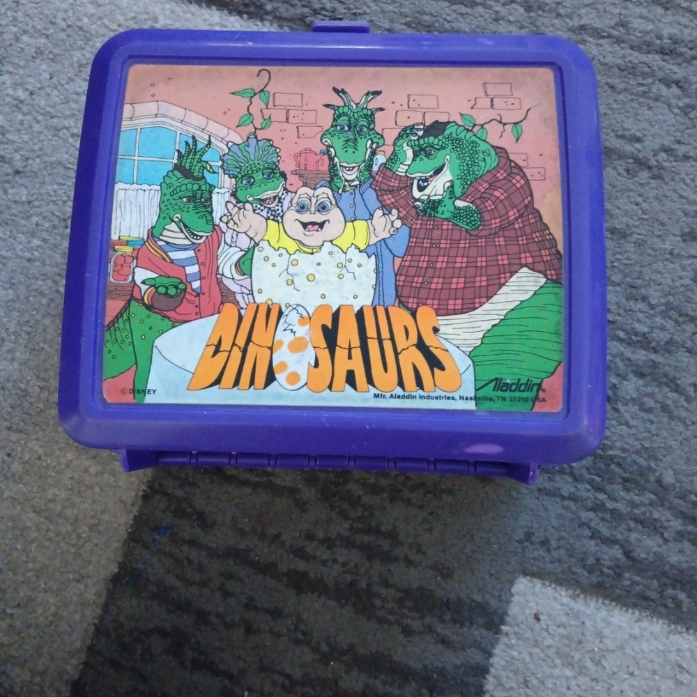 Purple Dinosaurs Lunchbox